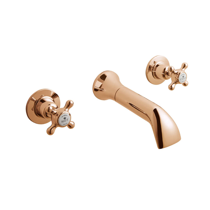 BC Designs Victrion Crosshead Basin Filler Tap with Spout