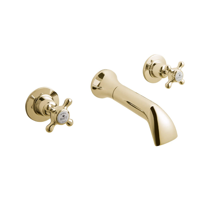 BC Designs Victrion Crosshead Basin Filler Tap with Spout