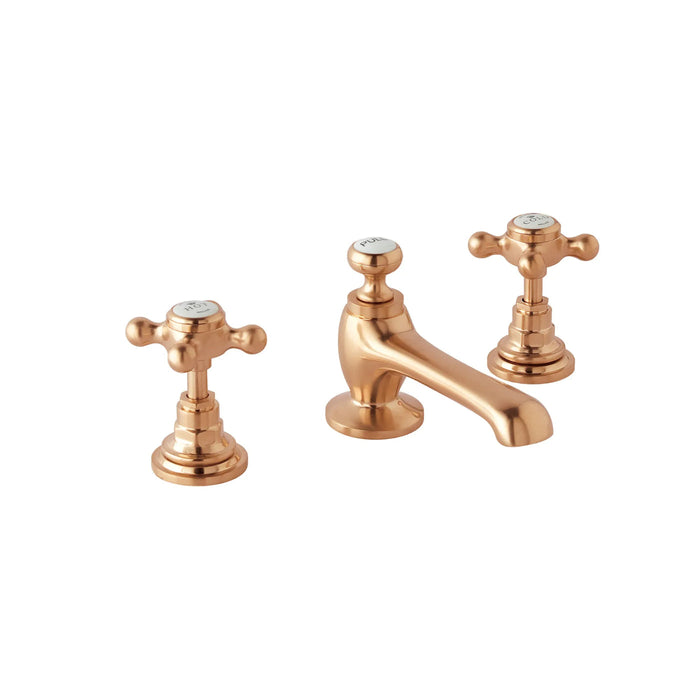 BC Designs Victrion Crosshead Basin Mixer Tap with PopUp