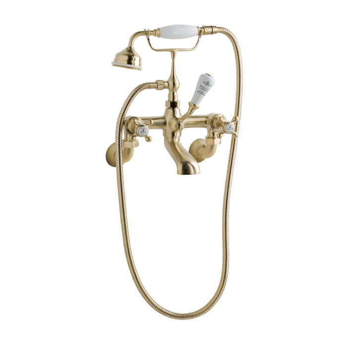 BC Designs Victrion Crosshead Wall Mounted Bath Shower