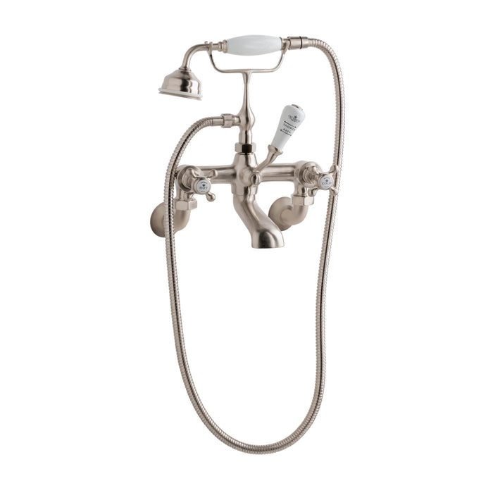 BC Designs Victrion Crosshead Wall Mounted Bath Shower