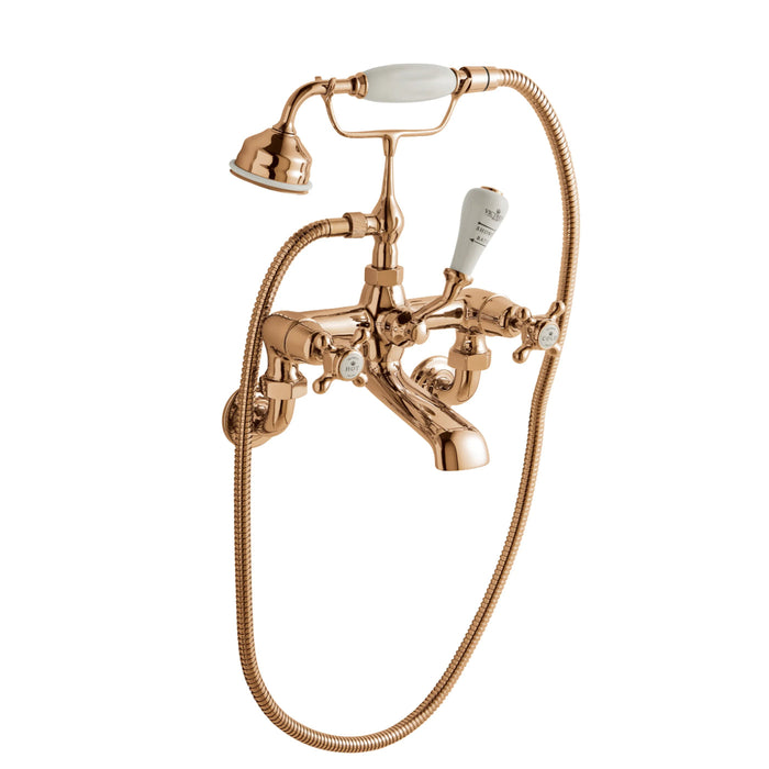 BC Designs Victrion Crosshead Wall Mounted Bath Shower