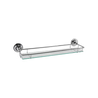BC Designs Victrion Gallery Shelf - Brushed Chrome - Shelves