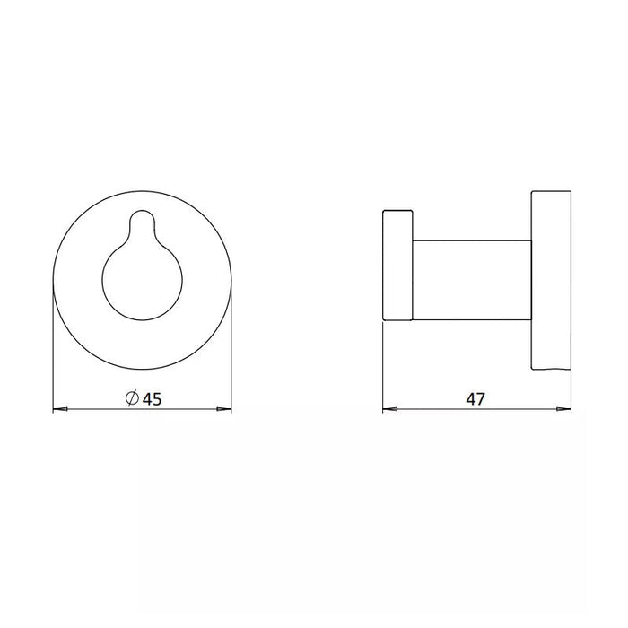 Britton Hoxton 2.0 Robe Hook - Robe Hooks