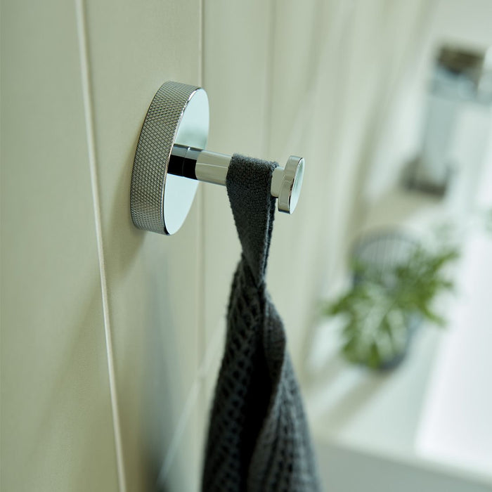 Vado Individual Spa Knurled Accents Robe Hook