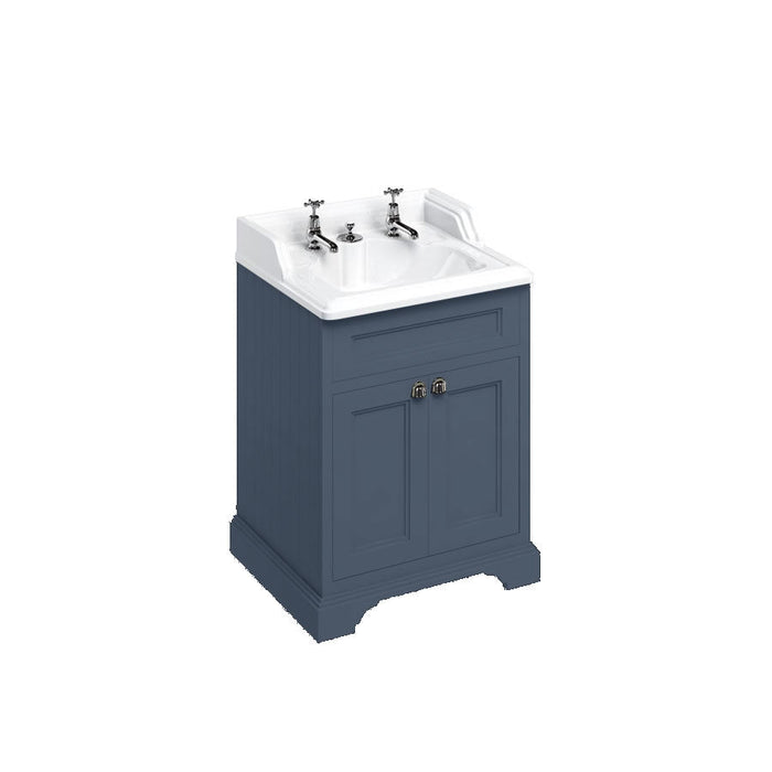 Burlington 650m 2 Door Freestanding Vanity Unit With Basin
