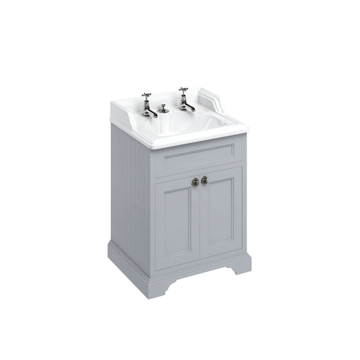 Burlington 650m 2 Door Freestanding Vanity Unit With Basin