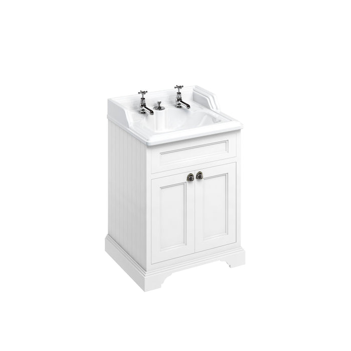 Burlington 650m 2 Door Freestanding Vanity Unit With Basin
