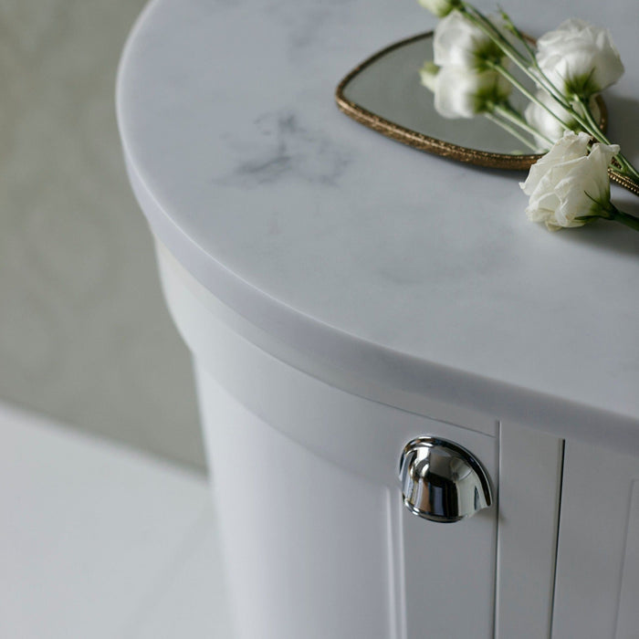 Burlington 980mm 3 Door Vanity Unit with Worktop and Basin