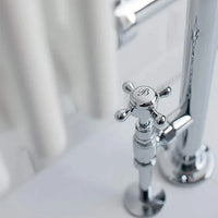 Burlington Angled Radiator Valves (pair) - Heating