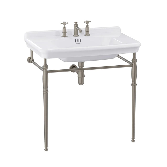 Burlington Guild Rectangular Basin With Washstand