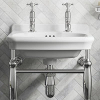 Burlington Guild Deck Mounted Basin Pillar Tap - Basin