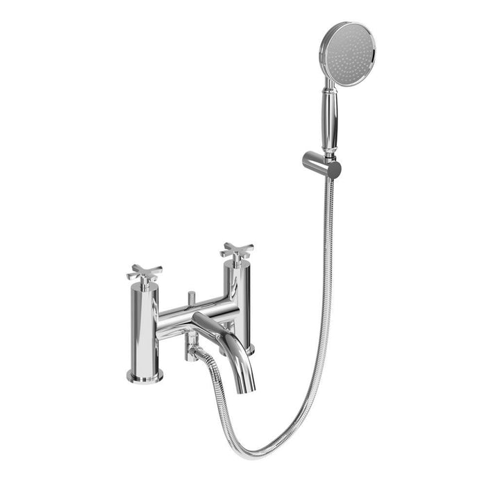 Burlington Riviera Bath Shower Mixer Tap with Handset