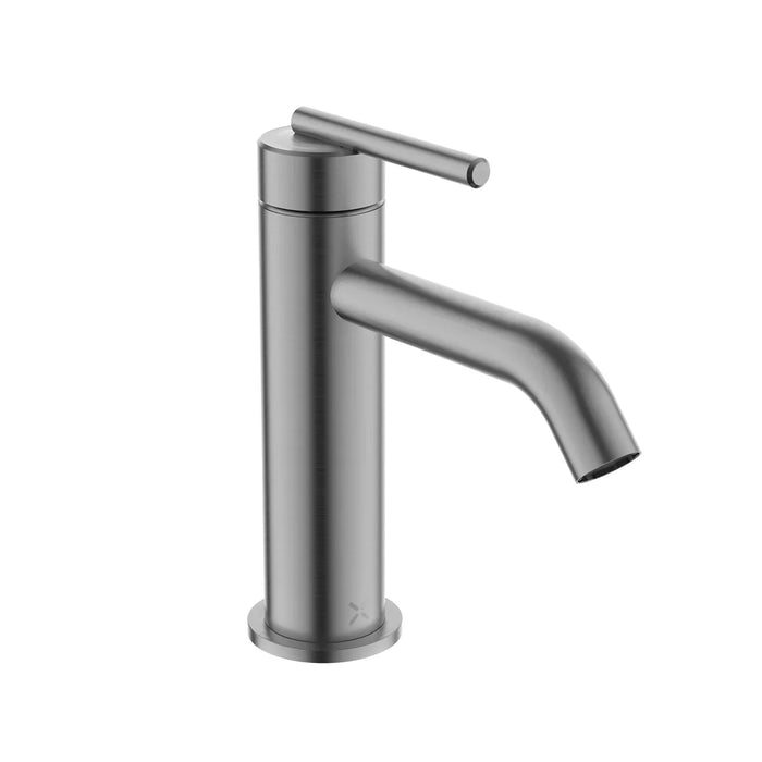Crosswater 3ONE6 Lever Mini Mono Basin Mixer Tap - Slate