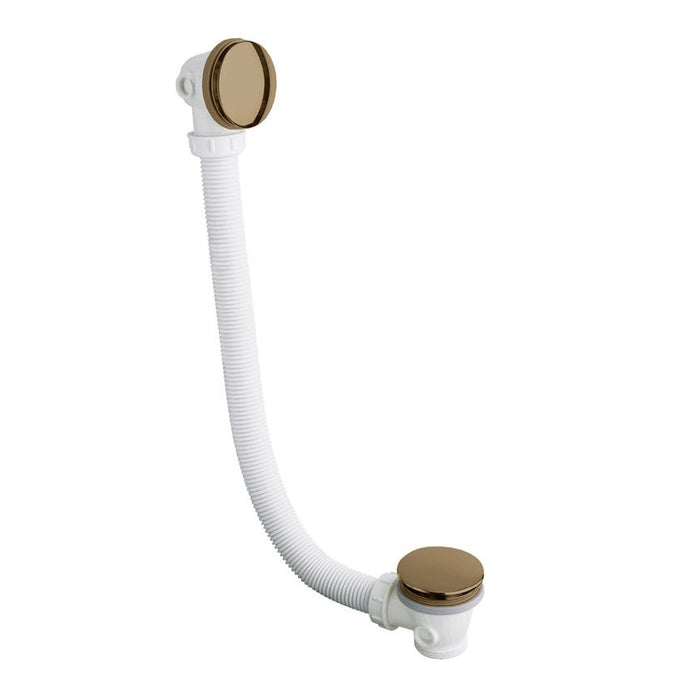 Crosswater Bath Click Clack Waste - Brushed Brass