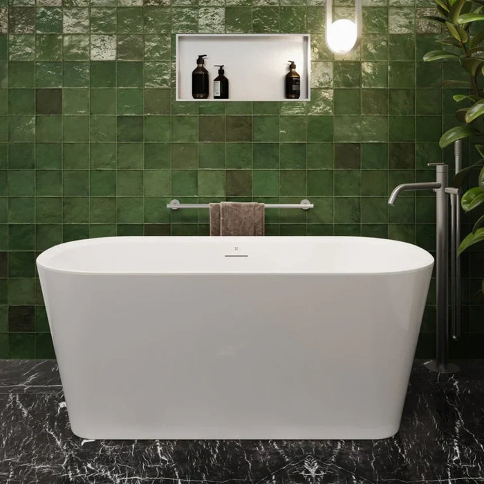 Crosswater Carne Freestanding Bath With Overflow And Waste