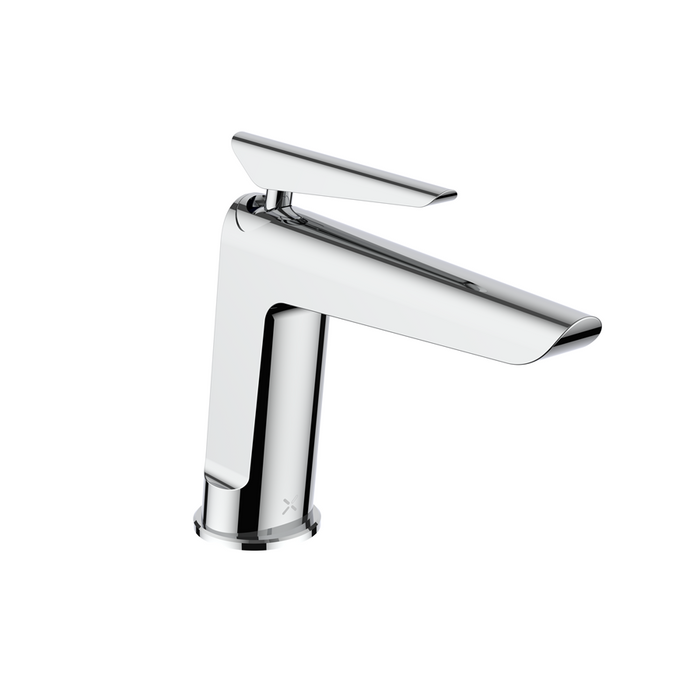 Crosswater Foile Mono Basin Mixer Tap - Chrome - Basin