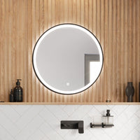 Crosswater Infinity Round Illuminated Mirror
