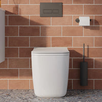 Crosswater Libra Rimless Back to Wall Toilet And Soft Close Seat