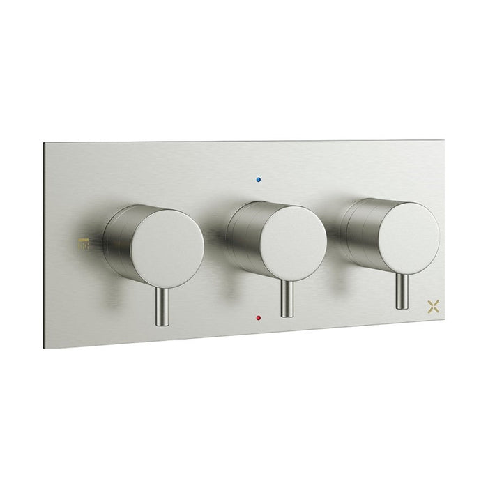 Crosswater MPRO 2 Outlet 3 Handle Landscape Concealed