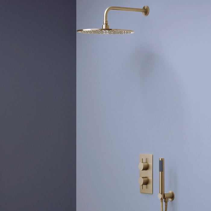 Crosswater MPRO 2 Outlet 2 Handles Thermostatic Shower