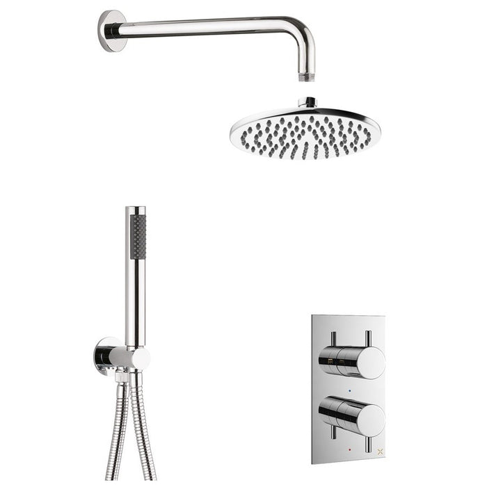 Crosswater MPRO 2 Outlet 2 Handles Thermostatic Shower
