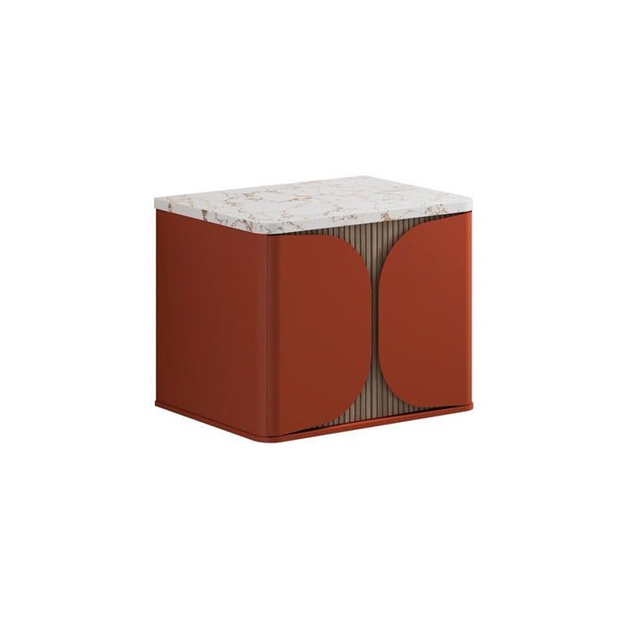 Crosswater Tambour 1 Drawer Wall Hung Vanity With Worktop