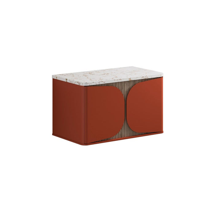 Crosswater Tambour 1 Drawer Wall Hung Vanity With Worktop