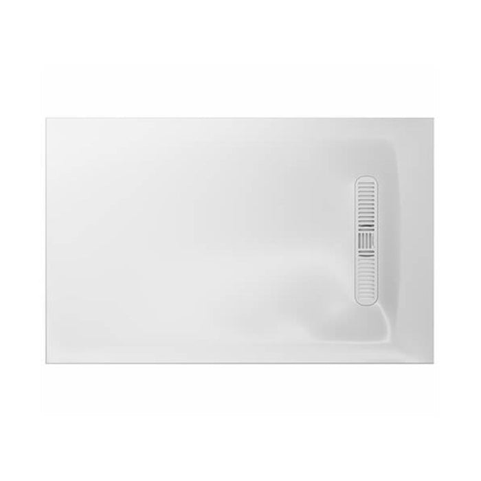 Crosswater Vito Rectangular Shower Tray - White - 1200mm x