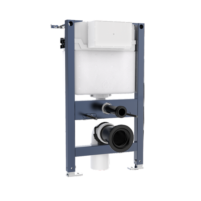 Crosswater Wall Hung Toilet Frame with Concealed Cistern