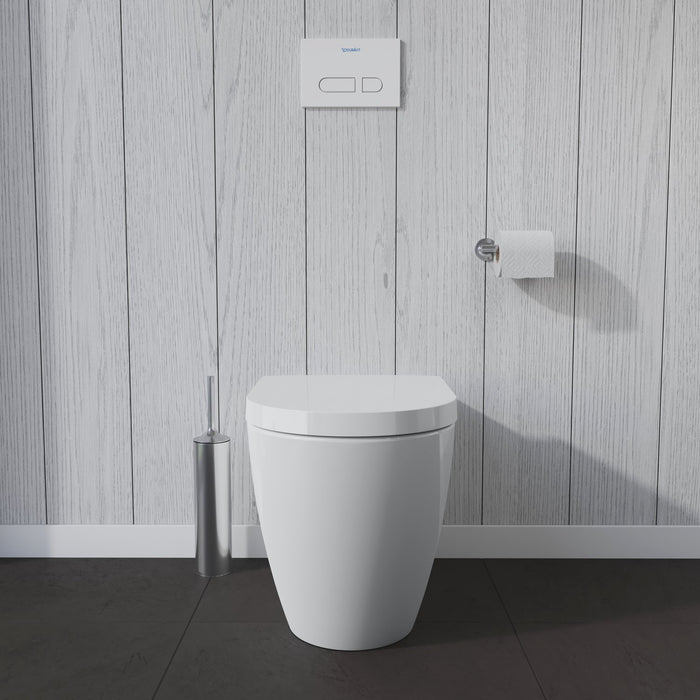 Duravit ME By Starck Floor Standing Back to Wall Toilet & Soft Close Seat