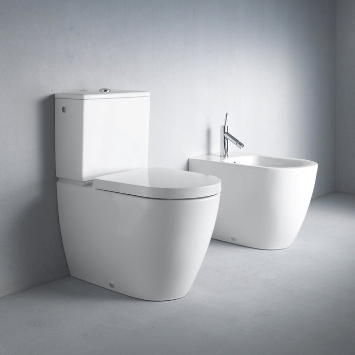 Duravit Me By Starck Close Coupled Toilet & Soft Close Seat