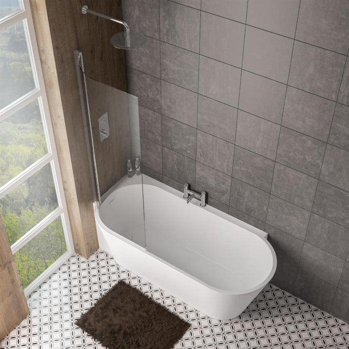 Eastbrook Bray Single Ended Bath - 1600mm X 780mm - White