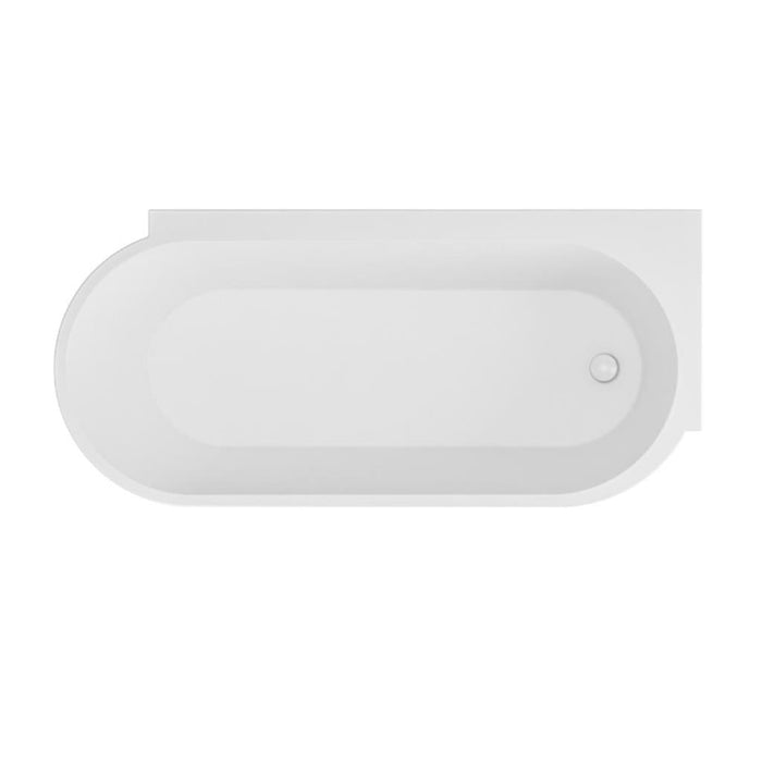 Eastbrook Bray Single Ended Bath - 1600mm X 780mm - White