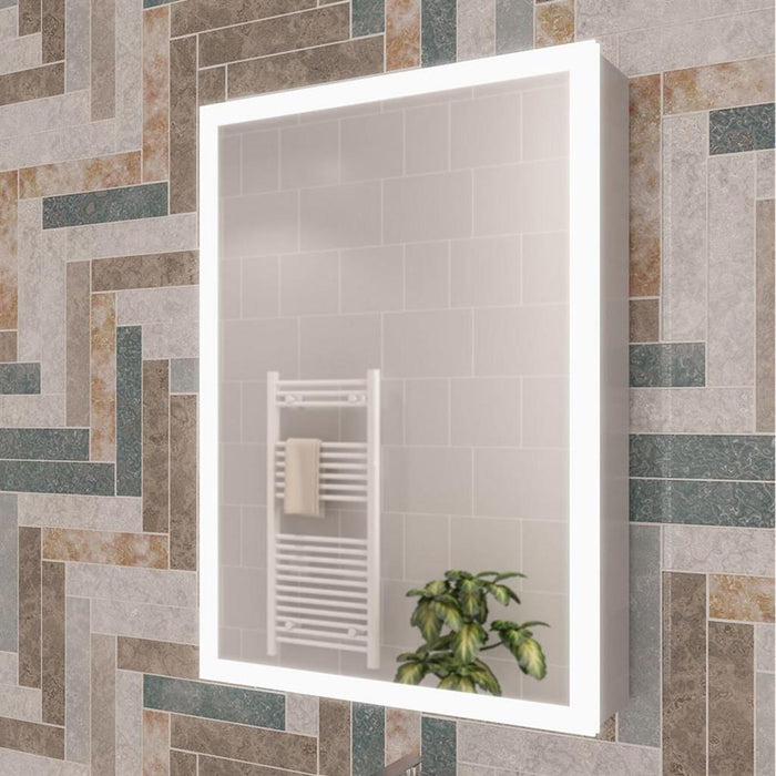 Eastbrook Cassio 2 Door Illuminated Mirror Cabinet - 700mm