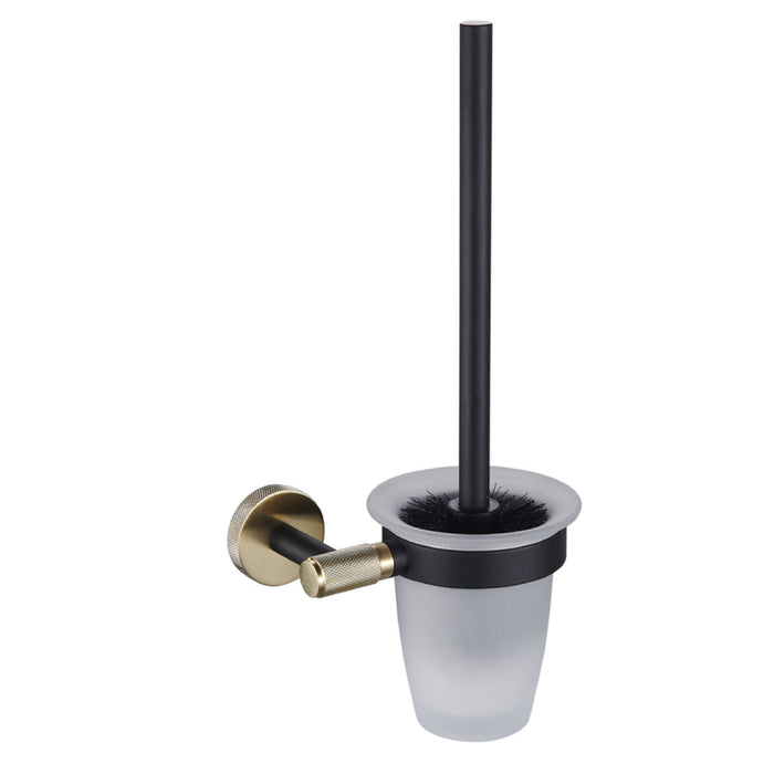 Eastbrook Catania Toilet Brush And Glass Holder - Matt
