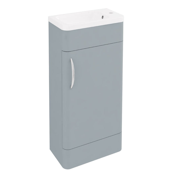 Eastbrook Cavone 1 Door Cloakroom Floorstanding Vanity Unit