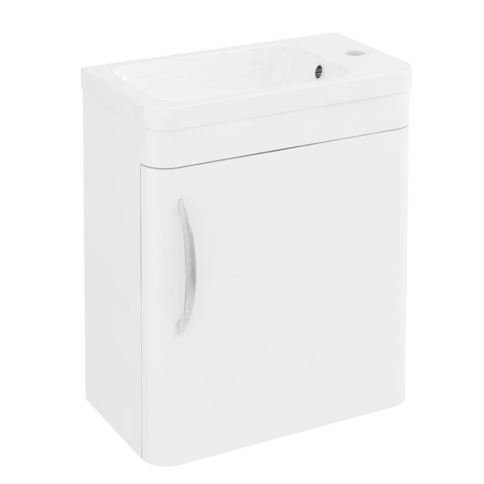 Eastbrook Cavone 1 Door Cloakroom Wall Hung Vanity Unit