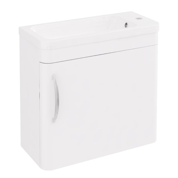 Eastbrook Cavone 1 Door Cloakroom Wall Hung Vanity Unit