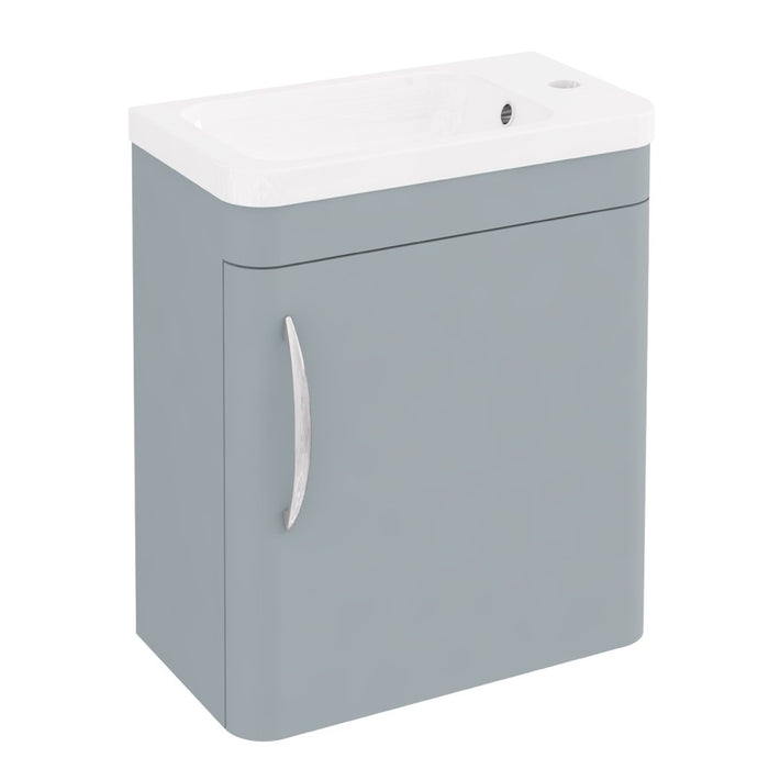Eastbrook Cavone 1 Door Cloakroom Wall Hung Vanity Unit