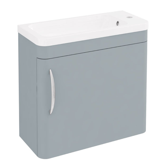 Eastbrook Cavone 1 Door Cloakroom Wall Hung Vanity Unit