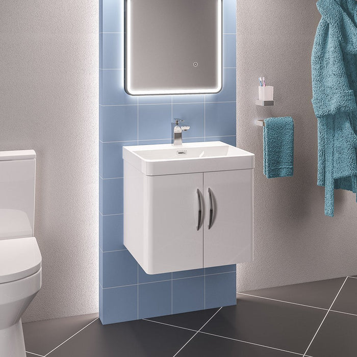 Eastbrook Cavone 2 Door Wall Hung Vanity Unit With Basin