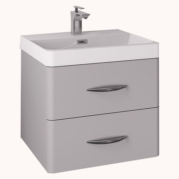 Eastbrook Cavone 2 Drawer Wall Hung Vanity Unit With Basin