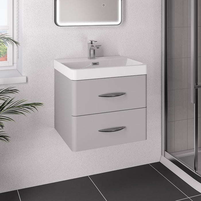 Eastbrook Cavone 2 Drawer Wall Hung Vanity Unit With Basin