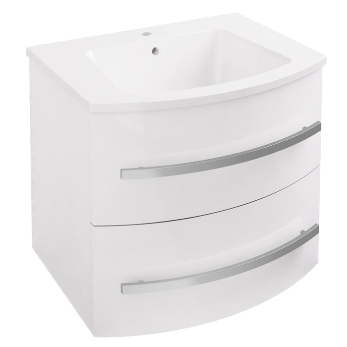Eastbrook Centa 2 Drawer Wall Hung Vanity Unit With Basin
