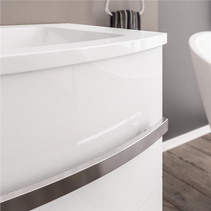Eastbrook Centa Curved Furniture Handle - Chrome