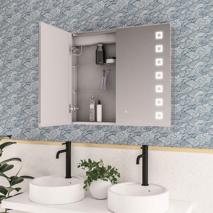 Eastbrook Chiana 2 Door LED Illuminated Mirror Cabinet
