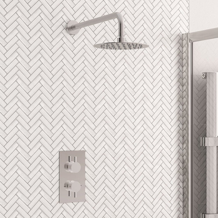 Eastbrook Concealed Shower Valve With Round Shower Head