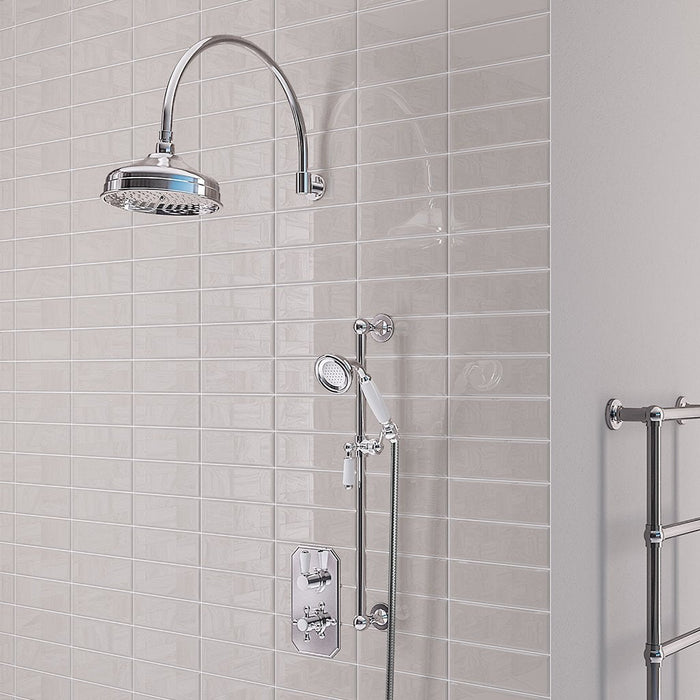 Eastbrook Concealed Shower Valve With Round Shower Head