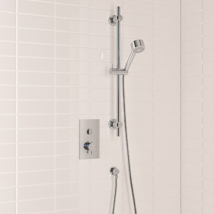 Eastbrook Concealed Shower Valve With Round Slide Rail
